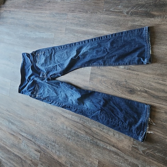 A pea in the pod maternity jeans size 27, 34 leg - Picture 2 of 5